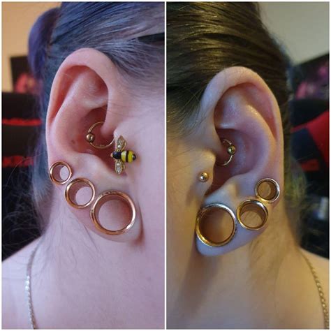 10 mm stretched ears